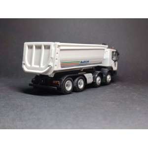 TRI12/1 - ASTRA HD9 86.50 Andreoli tipper truck - WHITE / 1:50 Trilex Modelli