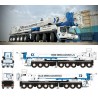 WSI51-2130 Liebherr LTM1650-8.1 mobile crane Bok Seng / 1:50 WSImodels