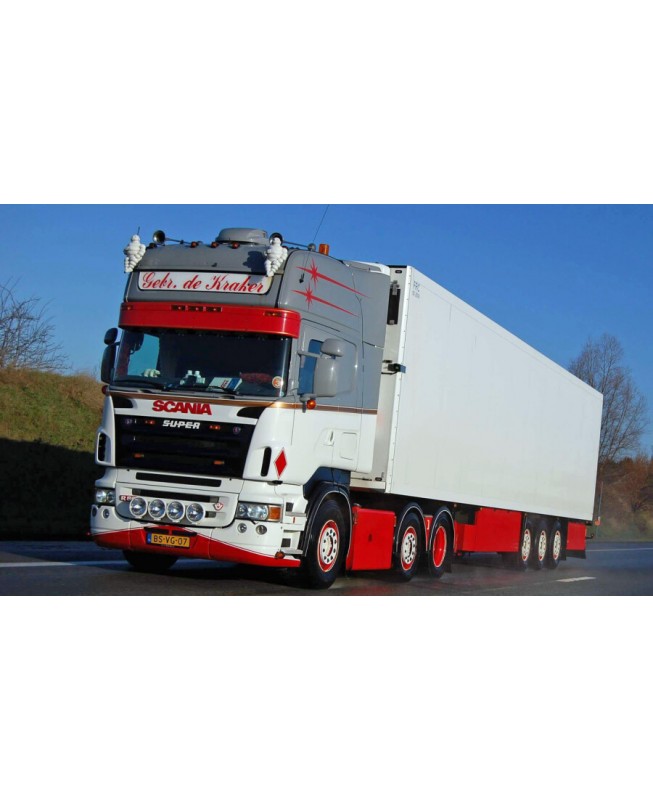 WSI01-4105 - Scania R5 Topline 6x2 frigo De Kraker /1:50 WSImodels