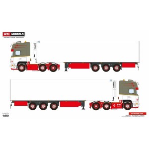 WSI01-4105 - Scania R5 Topline 6x2 frigo De Kraker /1:50 WSImodels