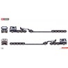 WSI01-4153 - Volvo FM4 sleeper cab 8x4 lowloader Pendel-X 5+1dolly Kandt BV /1:50 WSImodels