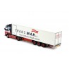 81342 - Volvo FH12 4x2 reefer trailer Bjarne Nielsen /1:50 TEKNO