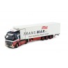 81342 - Volvo FH12 4x2 reefer trailer Bjarne Nielsen /1:50 TEKNO