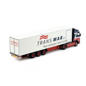81342 - Volvo FH12 4x2 reefer trailer Bjarne Nielsen /1:50 TEKNO