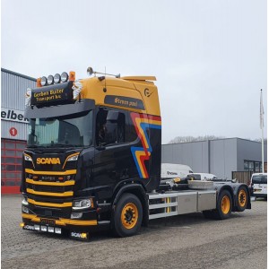 WSI01-4186 - Scania CR20H 6x2 combi hooklift-system Gerben Buiter /1:50 WSImodels