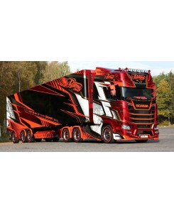 85092 - Scania NGS Highline 6x4 frigo Ristimaa - Iceman /1:50 TEKNO