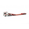 WSI01-3988 - Scania CS20H 8x4 lowloader 4+2axle Mud Grondwerken /1:50 WSImodels