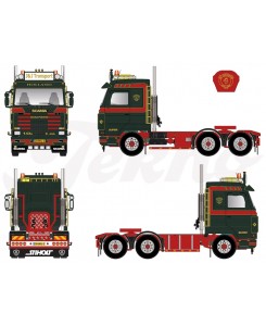 85492 - Scania 143-450 6x2 J&J Transport /1:50 TEKNO