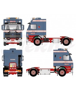 84964 - Scania 142 V8 4x2 Olbertz /1:50 TEKNO
