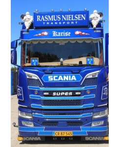 84021 - Scania NGR autotreno Brian Nielsen /1:50 TEKNO