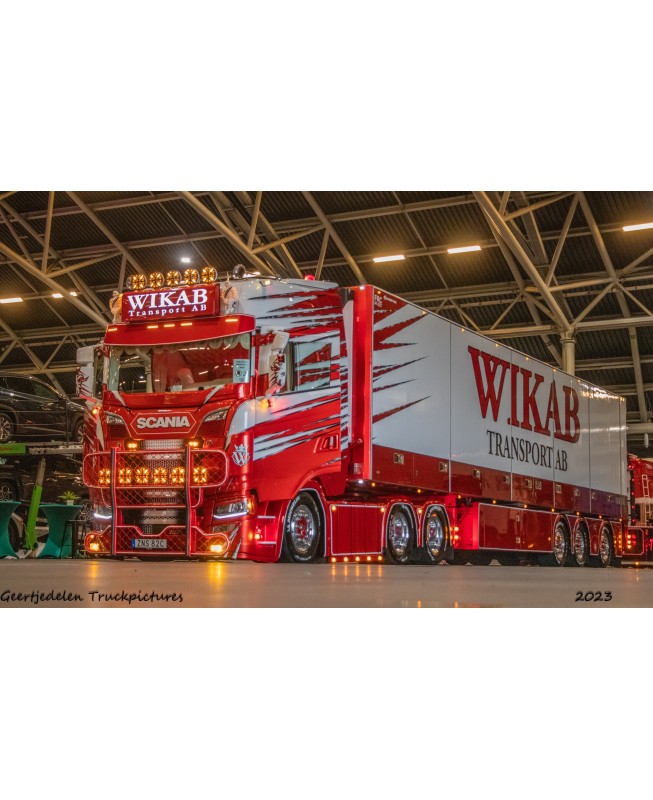 83784 - Scania NGS Highline 6x2 frigo Wikab /1:50 TEKNO
