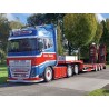 WSI01-4123 - Volvo FH5 Globetrotter 6x2 semitrailer 3axle w/ramps PWT /1:50 WSImodels