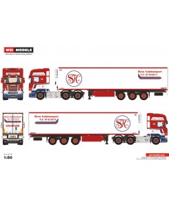 WSI01-4278 - Scania R5 Topline 6x2 frigo Skive /1:50 WSImodels