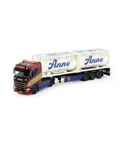 84355 - Scania NGRR520-V8 2x ISO 20ft. container Anne Transport /1:50 TEKNO
