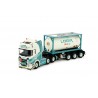 84915 - Scania NGR 6x2 ISO tank container Logix /1:50 TEKNO