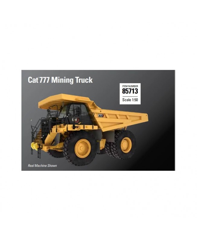 DM85713 - Caterpillar 777 mining truck dumper /1:50 Diecast Masters