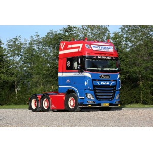 WSI01-4341 - DAFXF SSC my17 6x2 Lasse Mathiesen /1:50 WSImodels