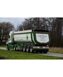 85450 - Scania Torpedo Highline 6x2 tipper trailer 3axle Patrick van der Hoeven /1:50 TEKNO