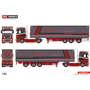 WSI01-4415 - Scania CS20N 4x2 centinato Schober /1:50 WSImodels