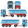86007 - MAN TGX 4x2 tipper trailer Urs Huber /1:50 TEKNO