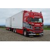 WSI01-4426 - Scania CR20H autotreno frigo N.C. Christensen & Sonner /1:50 WSImodels