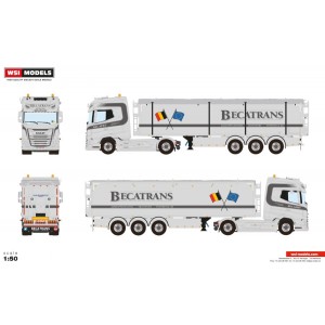 WSI01-4443 - DAF XG+ 4x2 volume tipper Becatrans BV /1:50 WSImodels
