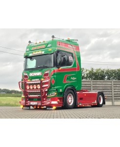 86685 - Scania NG 520S Highline 4x2 rigid trailer 3axle Jan Mues /1:50 TEKNO
