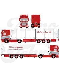 86015 - Scania R Streamline Topline 4x2 frigo Fabio Aegerter /1:50 TEKNO