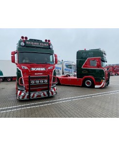 85118 - Scania NGS Highline 4x2 + Scania serie4 Topline 4x2 Richard Fearn (SET) /1:50 TEKNO