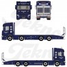 85485 - Scania NG P-serie rigid-truck with ramps (resin) Cluistra  /1:50 TEKNO