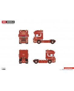 WSI01-4327 - Scania serie4 Topline 4x2 Intraka /1:50 WSImodels