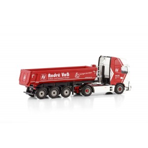 WSI01-4233 - Iveco S-Way 4x2 tipper trailer 3axle Andre Voß /1:50 WSImodels