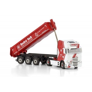 WSI01-4233 - Iveco S-Way 4x2 tipper trailer 3axle Andre Voß /1:50 WSImodels