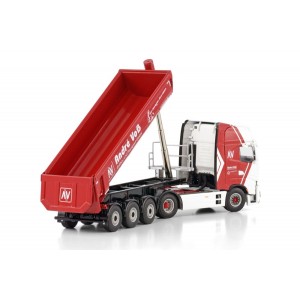 WSI01-4233 - Iveco S-Way 4x2 tipper trailer 3axle Andre Voß /1:50 WSImodels