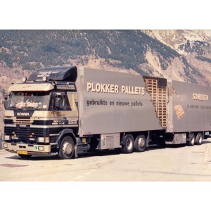 86460 - Scania serie3 combi Plokker pallets /1:50 TEKNO