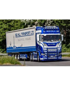 85992 - Scania NGS 6x2 curtainside Sid Hill /1:50 TEKNO