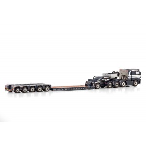 WSI01-4153 - Volvo FM4 sleeper cab 8x4 lowloader Pendel-X 5+1dolly Kandt BV /1:50 WSImodels