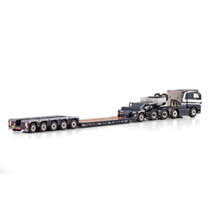 WSI01-4153 - Volvo FM4 sleeper cab 8x4 lowloader Pendel-X 5+1dolly Kandt BV /1:50 WSImodels