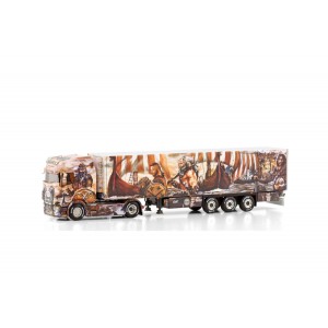 WSI01-4103 - Scania CR20H 4x2 frigo Heide Logistik /1:50 WSImodels