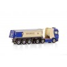 WSI01-4160 - Scania CR20N 6x2 tipper trailer Van Dalen Sloop en Asbest BV /1:50 WSImodels