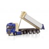 WSI01-4160 - Scania CR20N 6x2 tipper trailer Van Dalen Sloop en Asbest BV /1:50 WSImodels