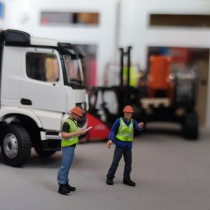 PSC002 - operatori SPISAL - addetti sicurezza cantiere /1:50 giftmodels