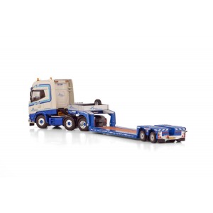 WSI01-4175 - DAF XG+ 6x2 Euro-lowloader 2axle L.A. Van den Heuvel /1:50 WSImodels