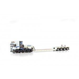 WSI01-4192 - Scania R6 8x4 Streamline Eurolow-loader Pendel-X 4axle Trinks /1:50 WSImodels