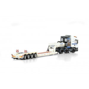 WSI01-4192 - Scania R6 8x4 Streamline Eurolow-loader Pendel-X 4axle Trinks /1:50 WSImodels