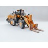 WM035 - Komatsu WA600-8 wheel loader marble-block handler - weathered series /1:50 Universal Hobbies