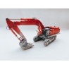 WM039 - Hitachi ZX-870 escavatore con benna per marmo - effetto sporcatura /1:50 WSImodels