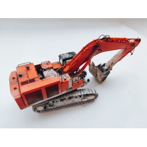 WM039 - Hitachi ZX-870 escavatore con benna per marmo - effetto sporcatura /1:50 WSImodels