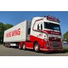 WSI01-4652 - Volvo FH5 Globetrotter 6x2 3axle 40ft reefer container F&R Transport /1:50 WSImodels