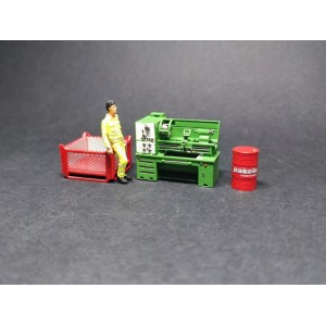PSC004 - bench lathe /1:50 giftmodels